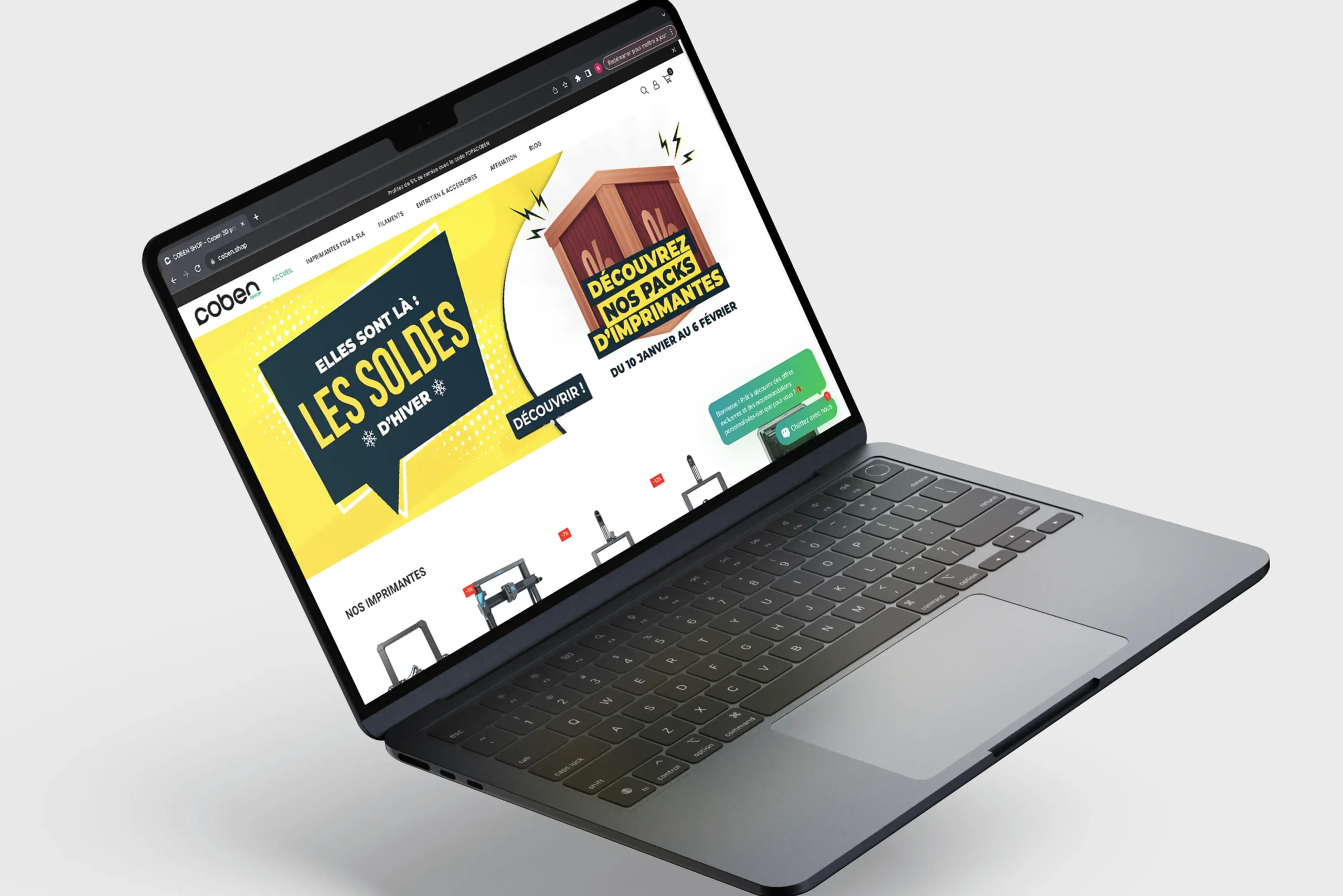 site internet coben.shop